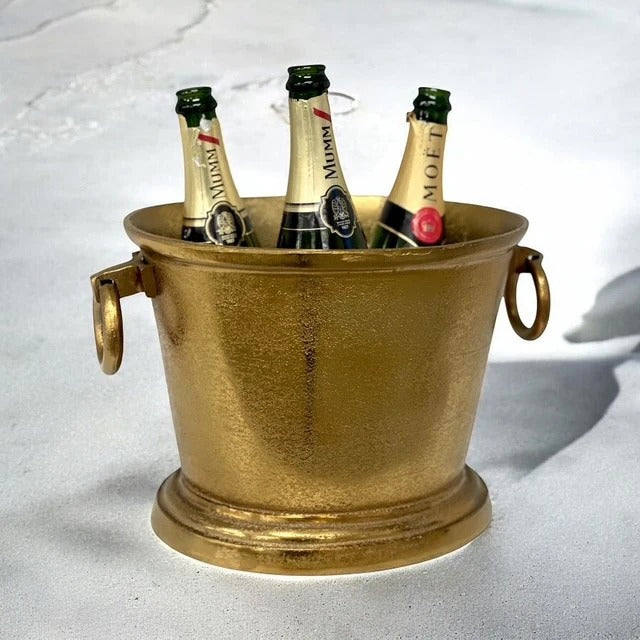 Brass Antique Finish Champagne Bucket