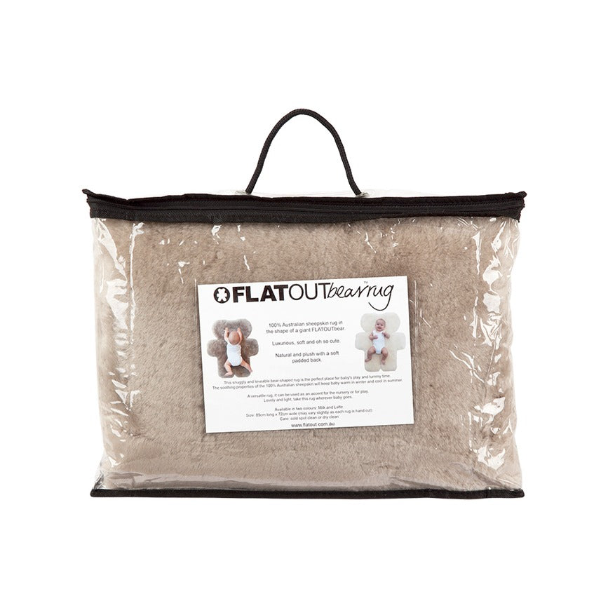 Soft Sheepskin Rug | Latte