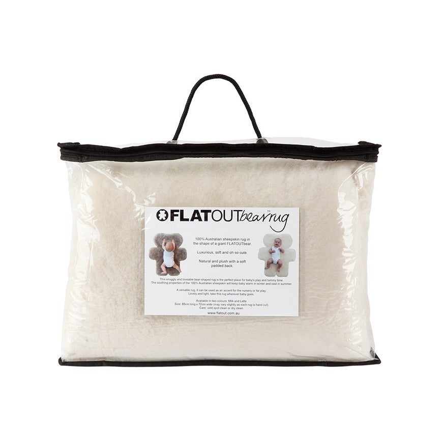 Soft Sheepskin Rug | Milk