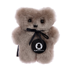 Soft Sheepskin Koala Bear | Baby | Latte | 18x16 cm