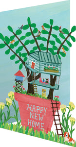 Pup Talk Happy New Home Lasercut Card | 12x17cm