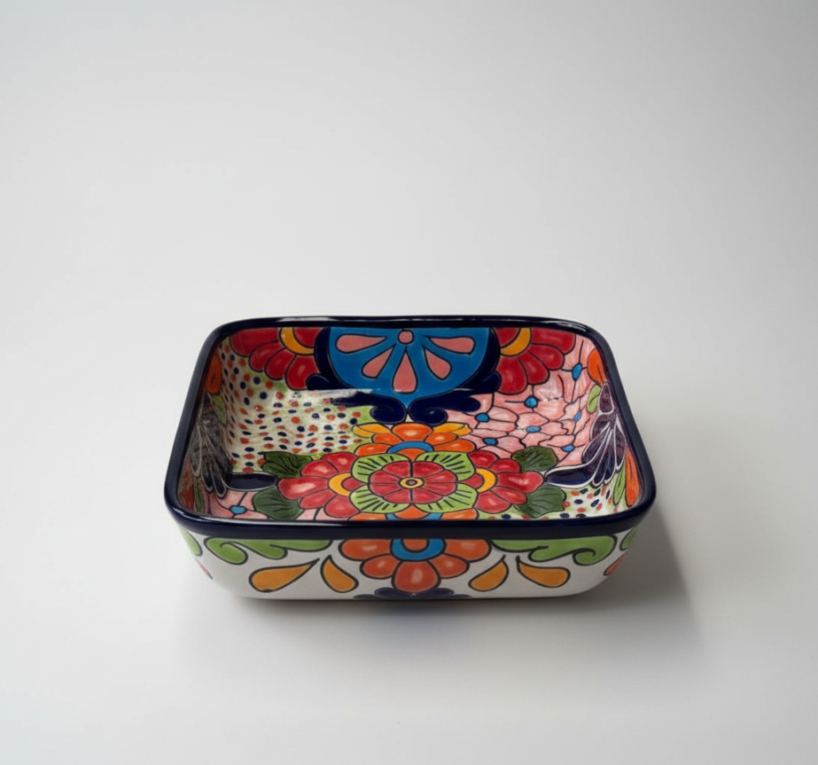 Talavera Square Dish