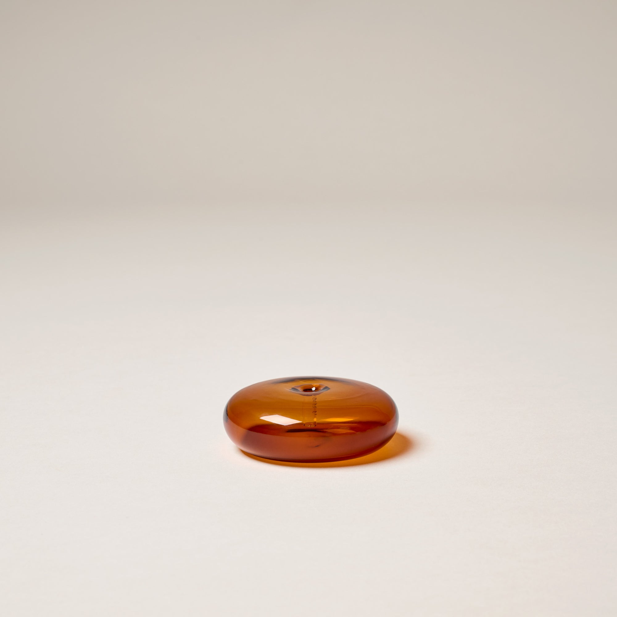 Glass Incense Holder | Amber