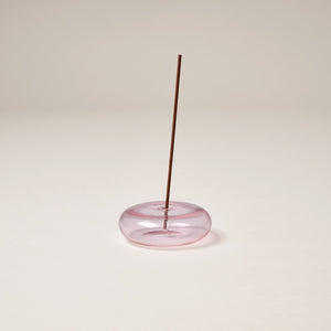 Glass Incense Holder | Pink