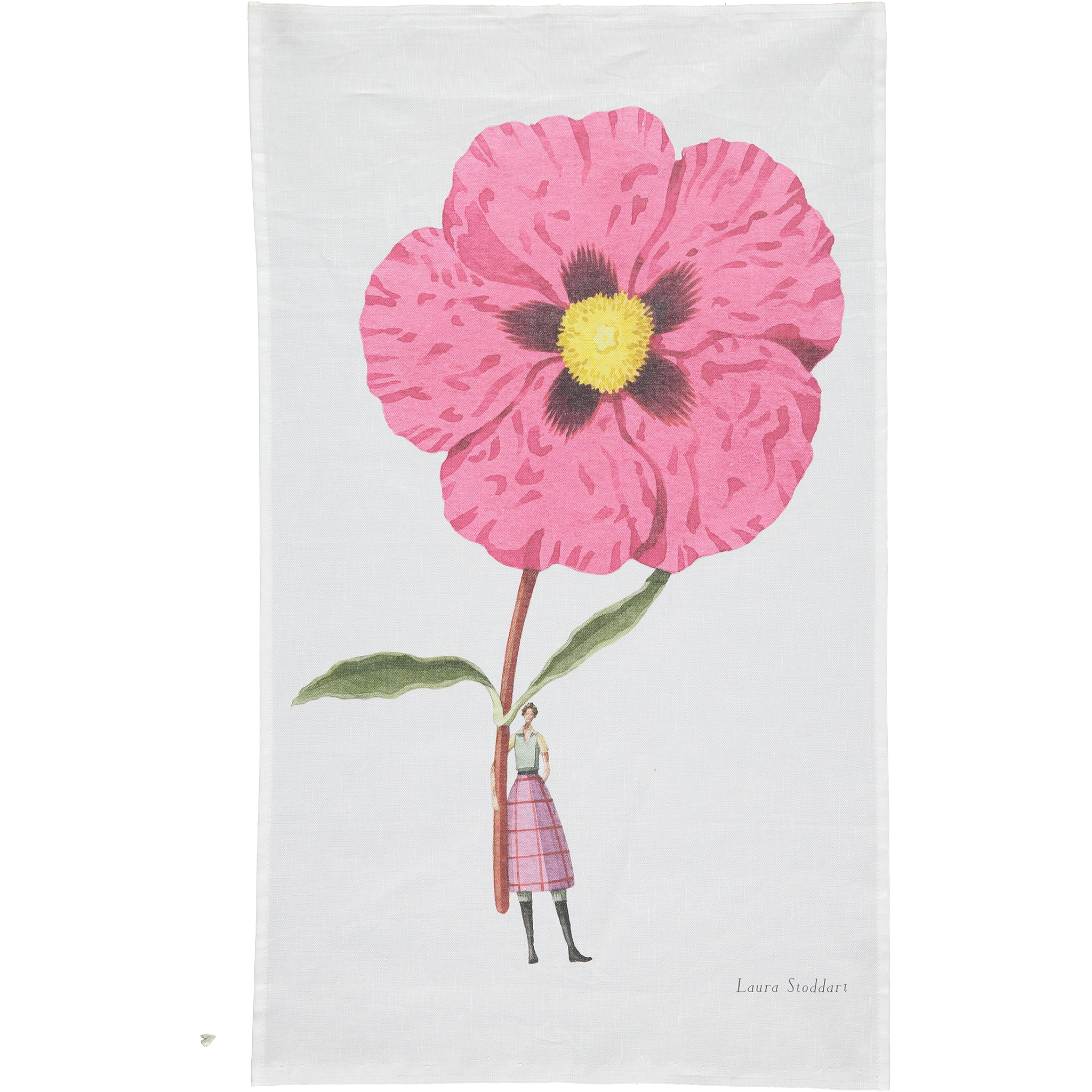 IB007B Laura Stoddart 盛开茶巾 Cistus 礼品