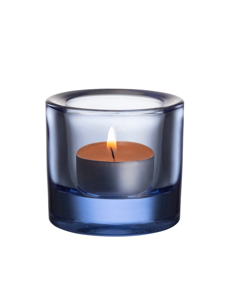 Kivi Tealight Candleholder | Aqua | 6cm