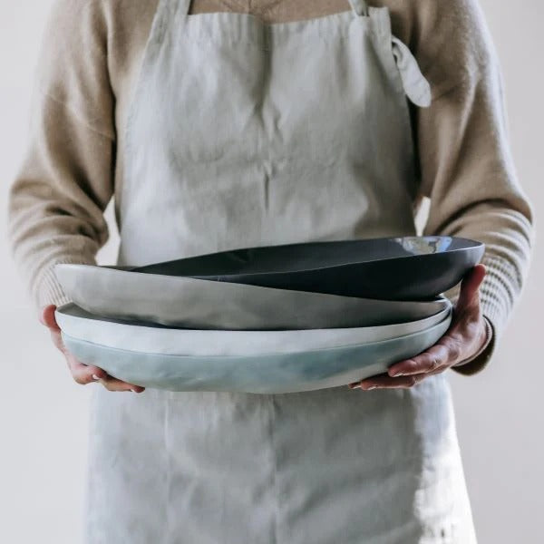 Ceramic Platter | Duck Egg | 38x28cm