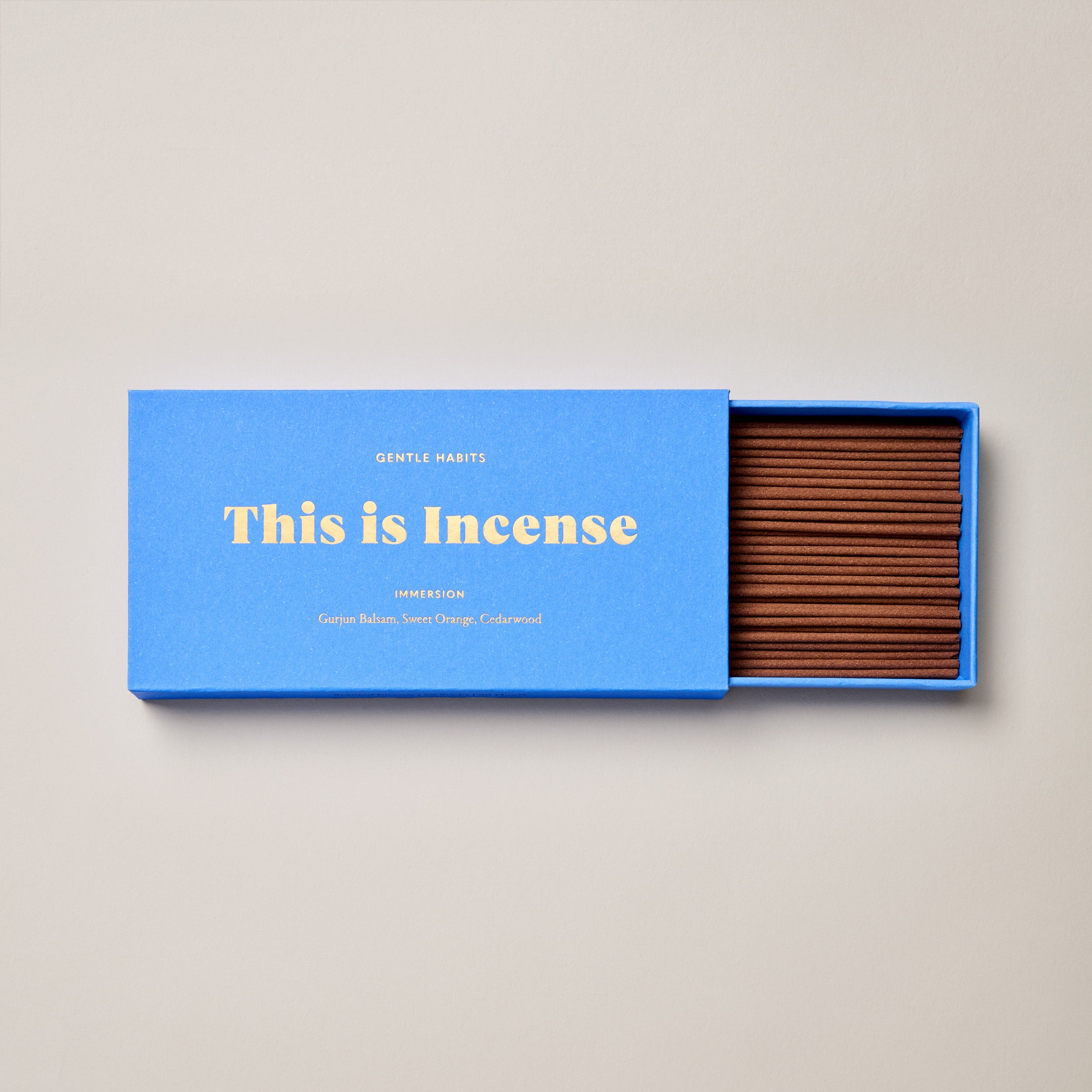 This Is Incense | Immersion