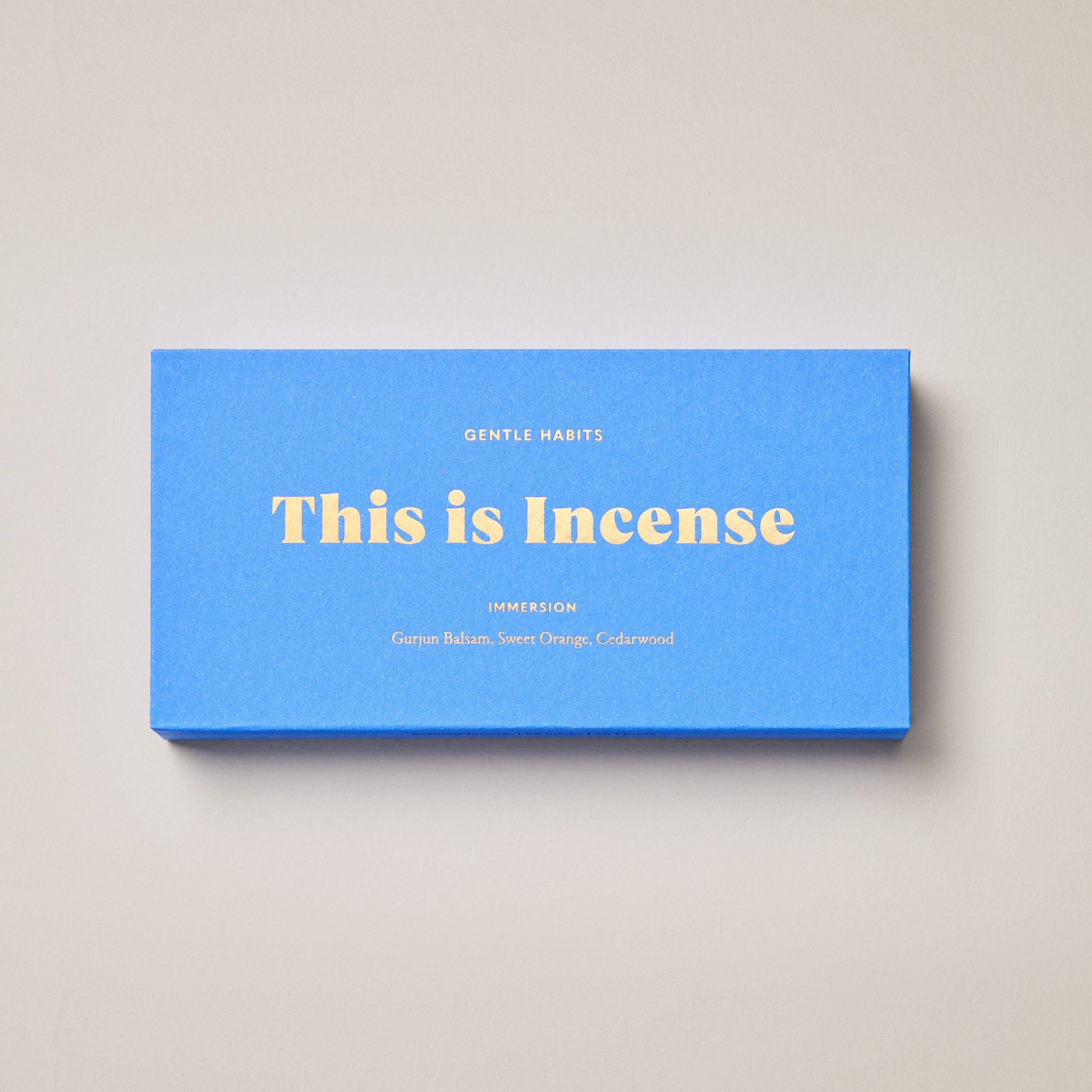 This Is Incense | Immersion