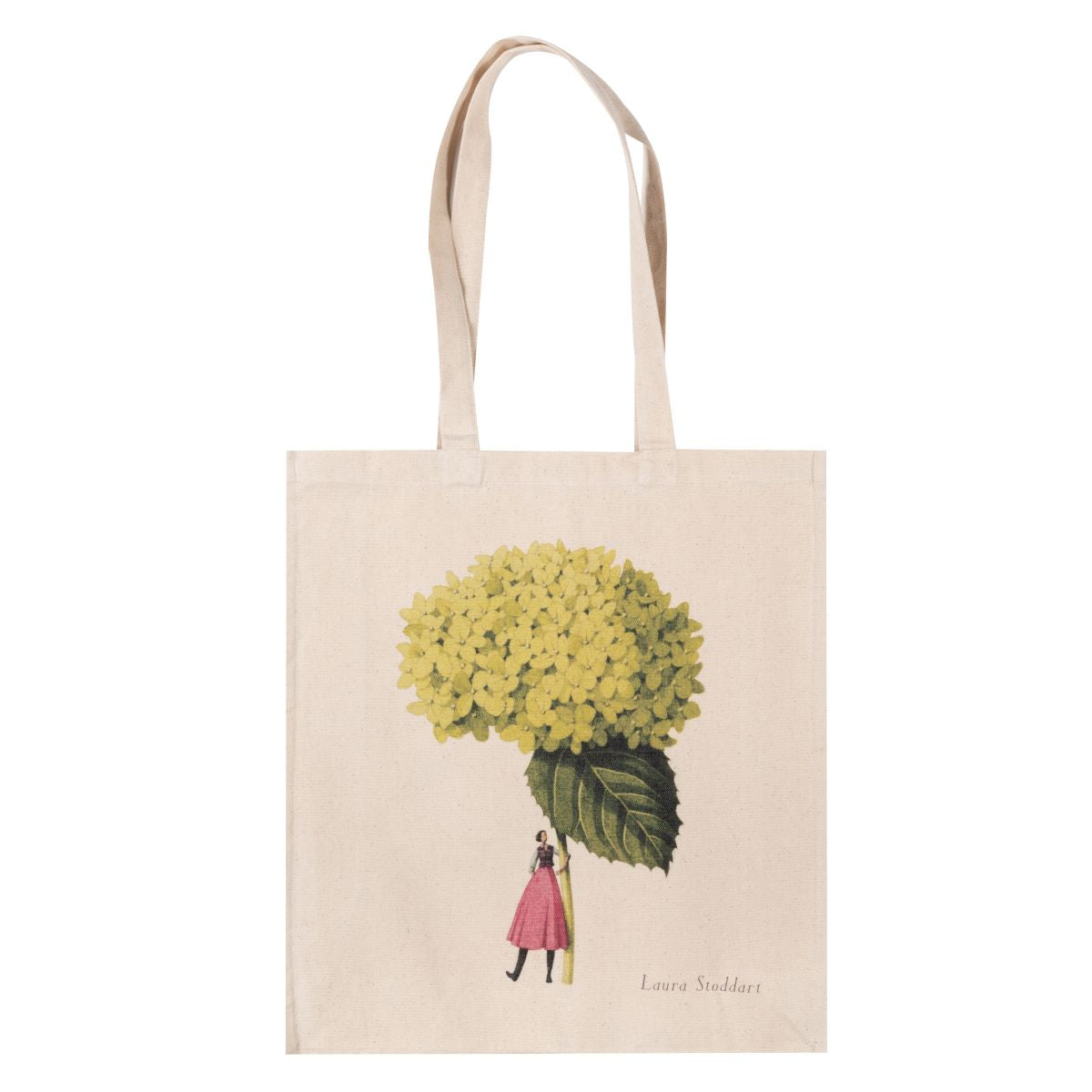 Hydrangea Annabelle Heavyweight Cotton Tote Bag | 39x42.5cm