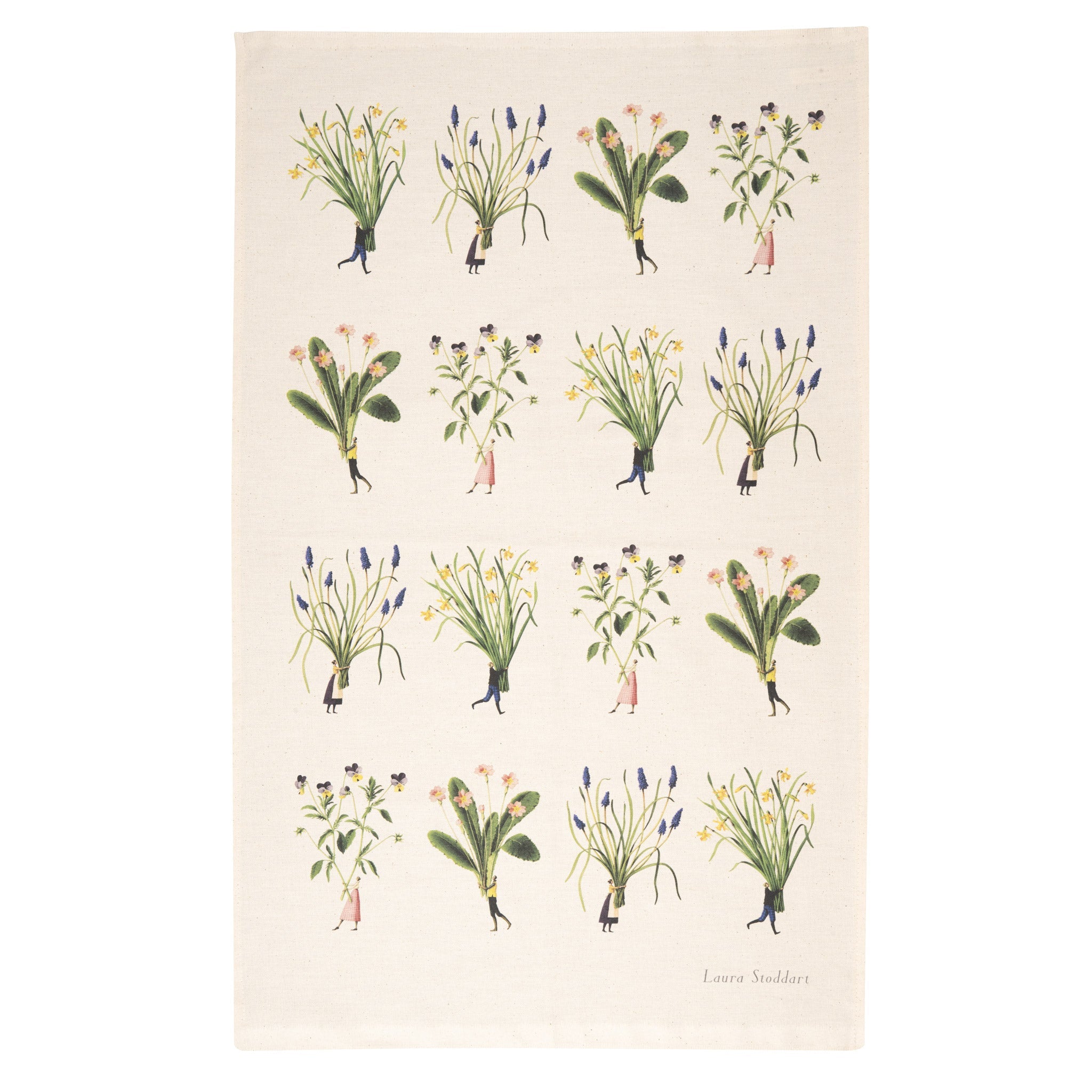 Spring Flowers Tea Towel | 50x78cm