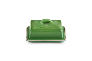 Le Creuset | Stoneware Butter Dish | Bamboo Green | 17cm