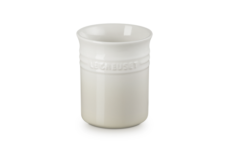 Stoneware Small Utensil Jar | Meringue | 1L