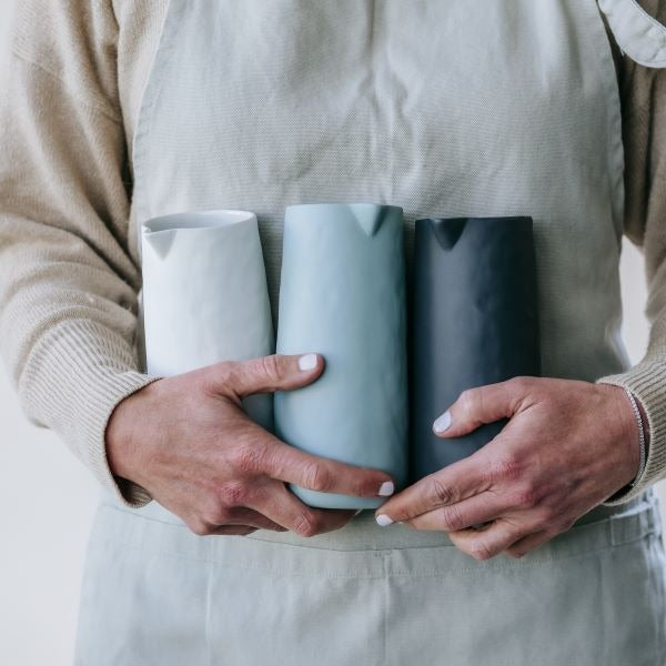 Ceramic Jug | Duck Egg | 8x19cm