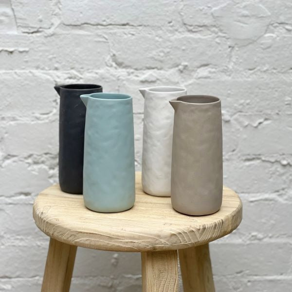 Ceramic Jug | Duck Egg | 8x19cm