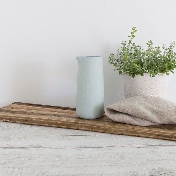 Ceramic Jug | Duck Egg | 8x19cm