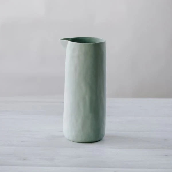 Ceramic Jug | Duck Egg | 11x30cm