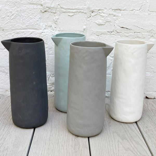 Ceramic Jug | Duck Egg | 11x30cm