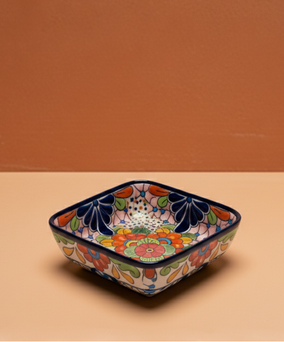 Talavera Square Dish