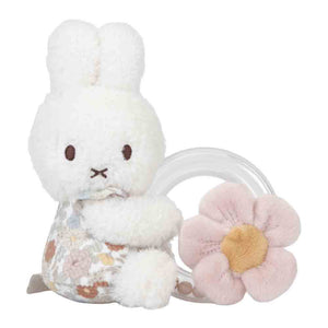 Miffy Ring Rattle | Vintage Flowers