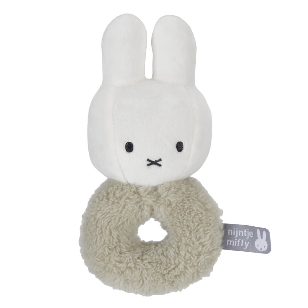 Miffy Ring Rattle | Green | 16 cm