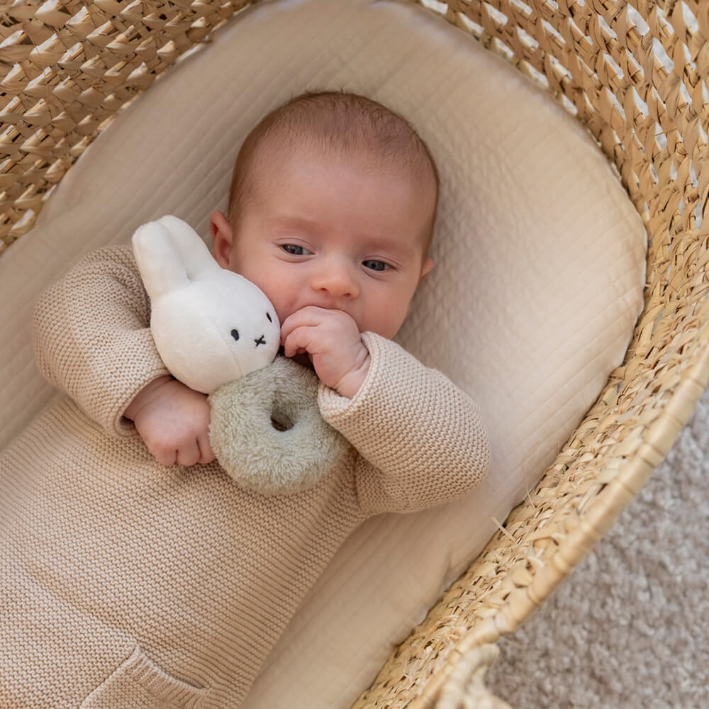 Miffy Ring Rattle | Green | 16 cm