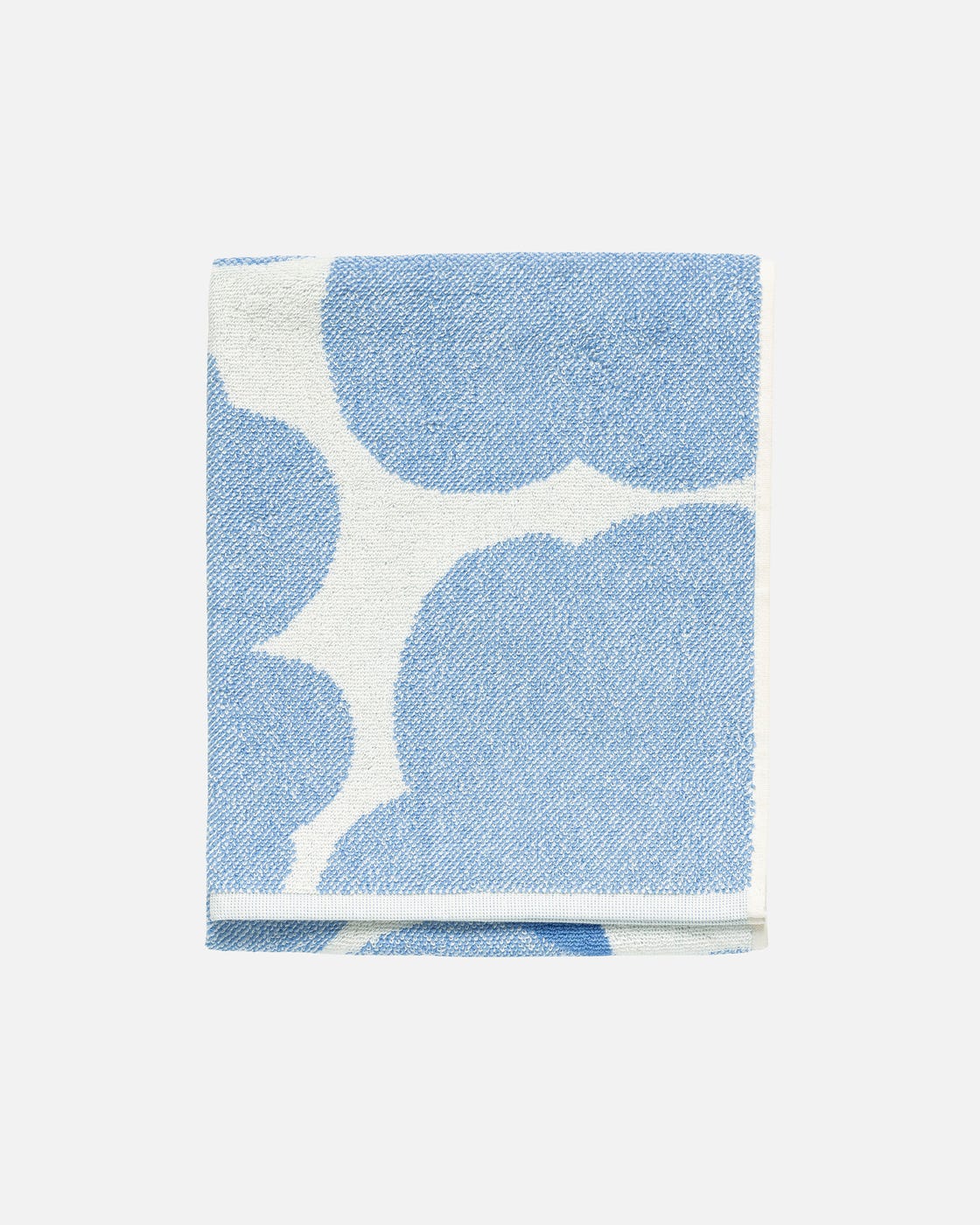 Unikko Hand Towel | Cream, Sky Blue | 50x70cm