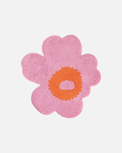 Unikko Bath Mat | Pink, Orange | 73x74cm | Marimekko – Me & Mimi