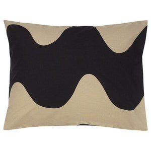 Lokki Tyynyliina Pillow Case | Black, Beige | 50x60cm