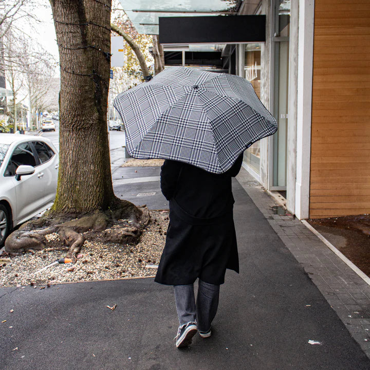 Classic Compact Metro Umbrella | Houndstooth