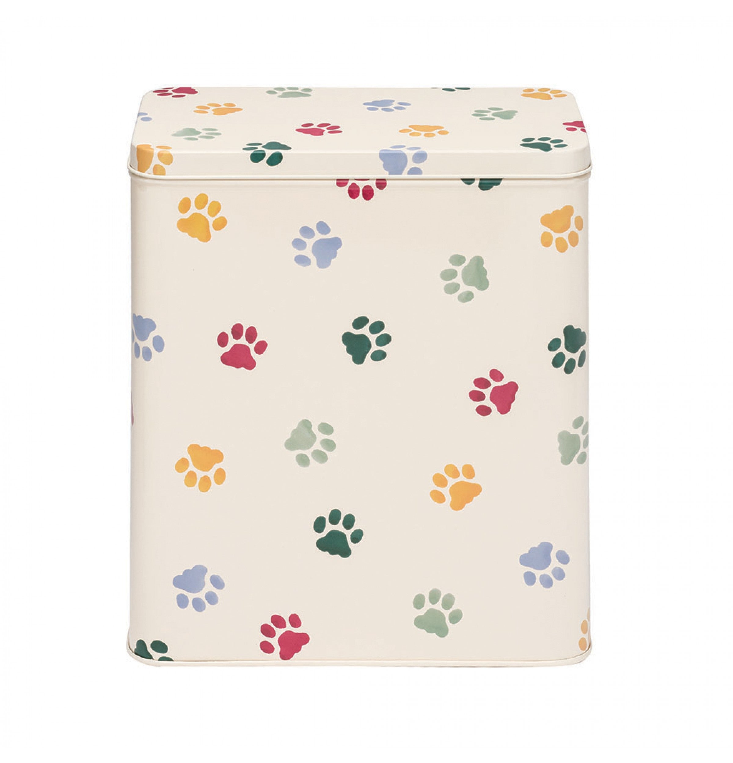 Emma Bridgewater Polka Paws Tin | 19.7x10.8x22.4 cm