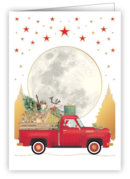 Mini Santa Christmas Card