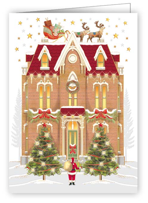 Mini Townhouse Christmas Card