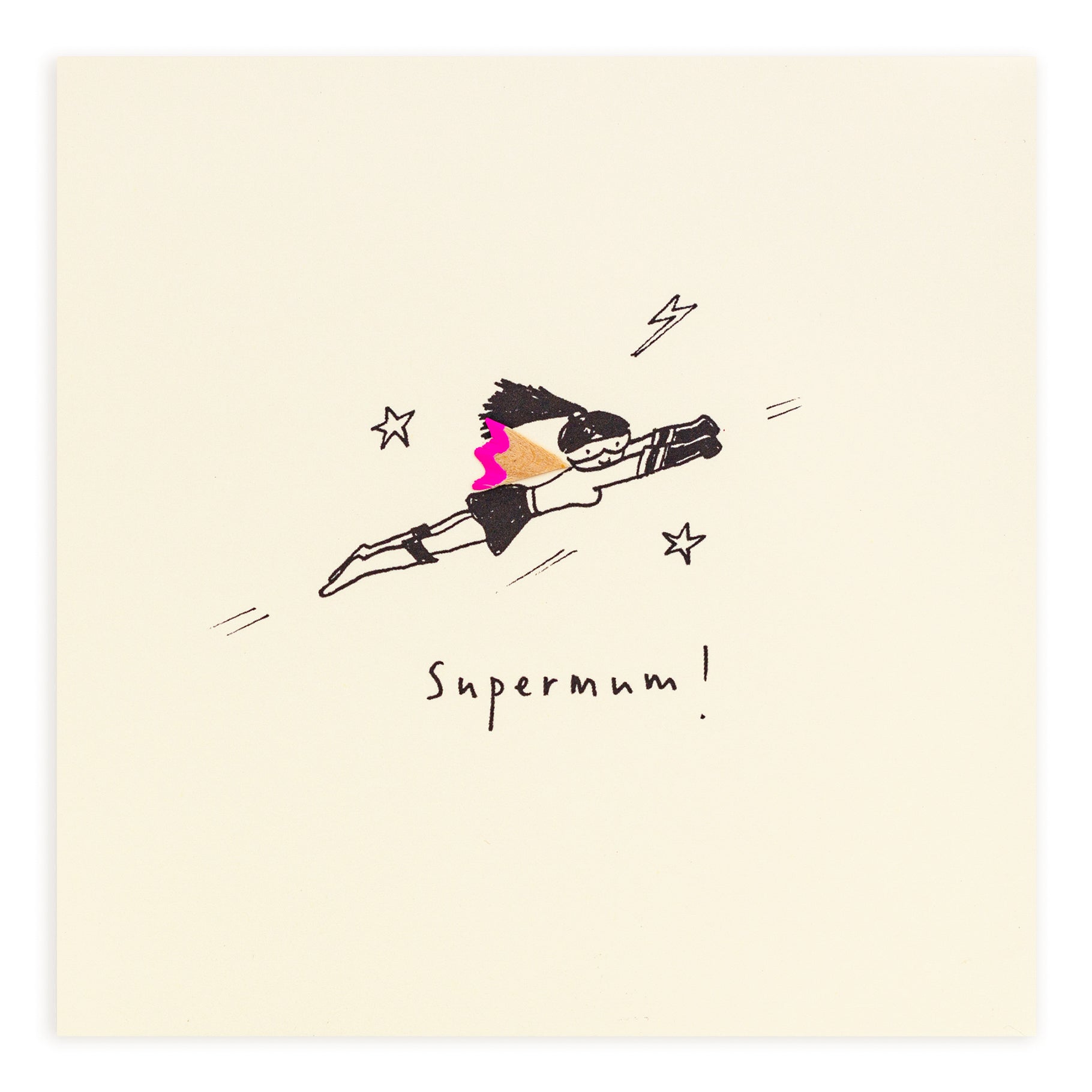 Supermum Greeting Card | 12x12cm