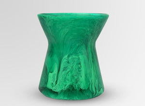 Large Resin Bow Vase | Leaf
