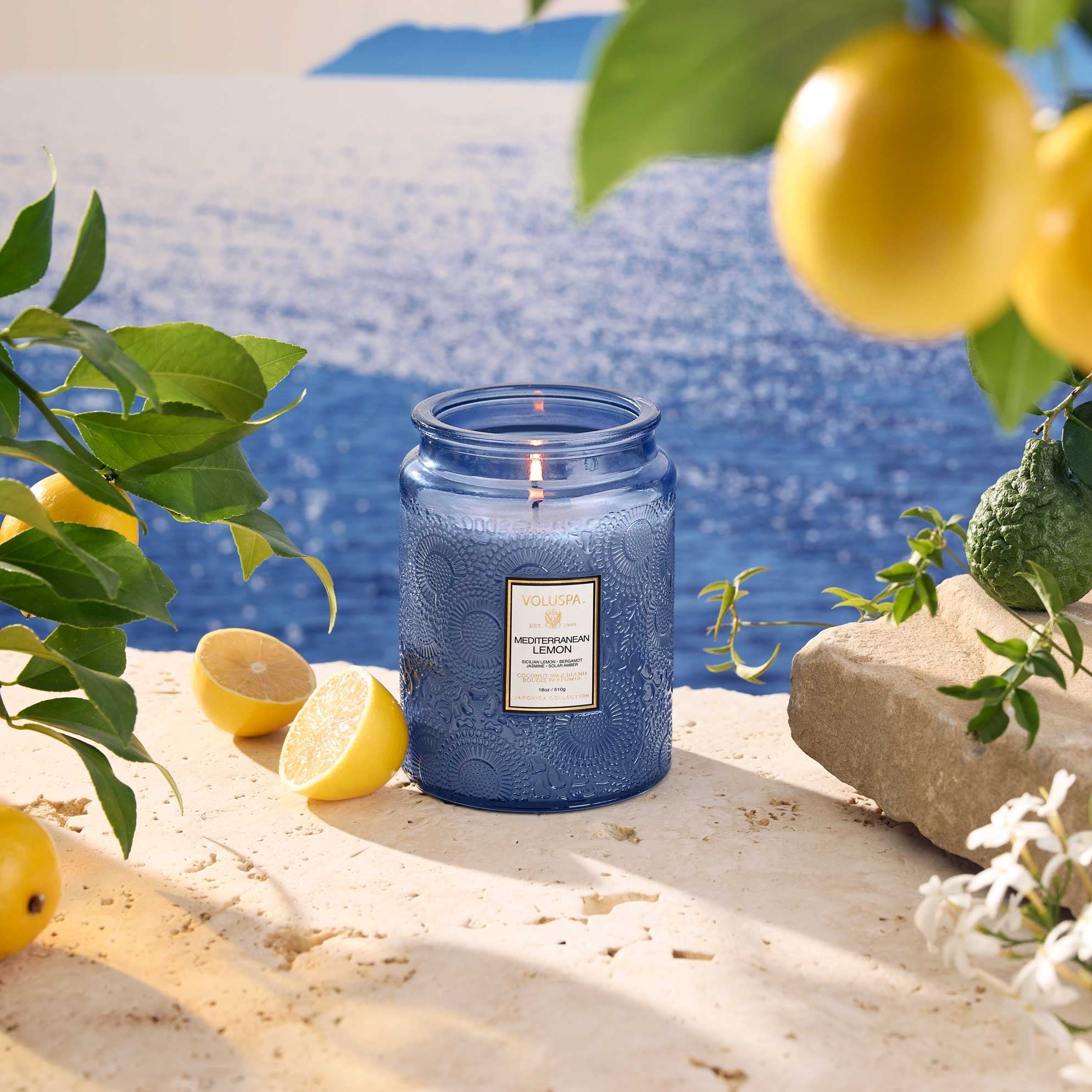 Mediterranean Lemon 100hr Candle | 510g