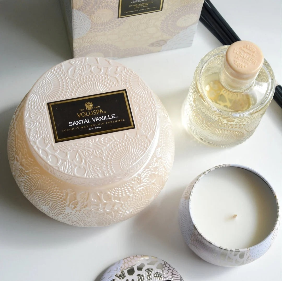 Santal Vanille Decorative Candle | 113g
