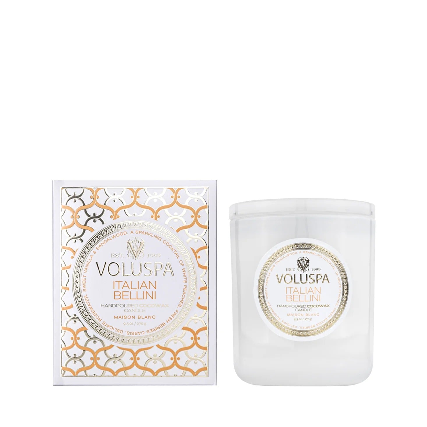 Italian Bellini Classic Boxed Candle | 270g