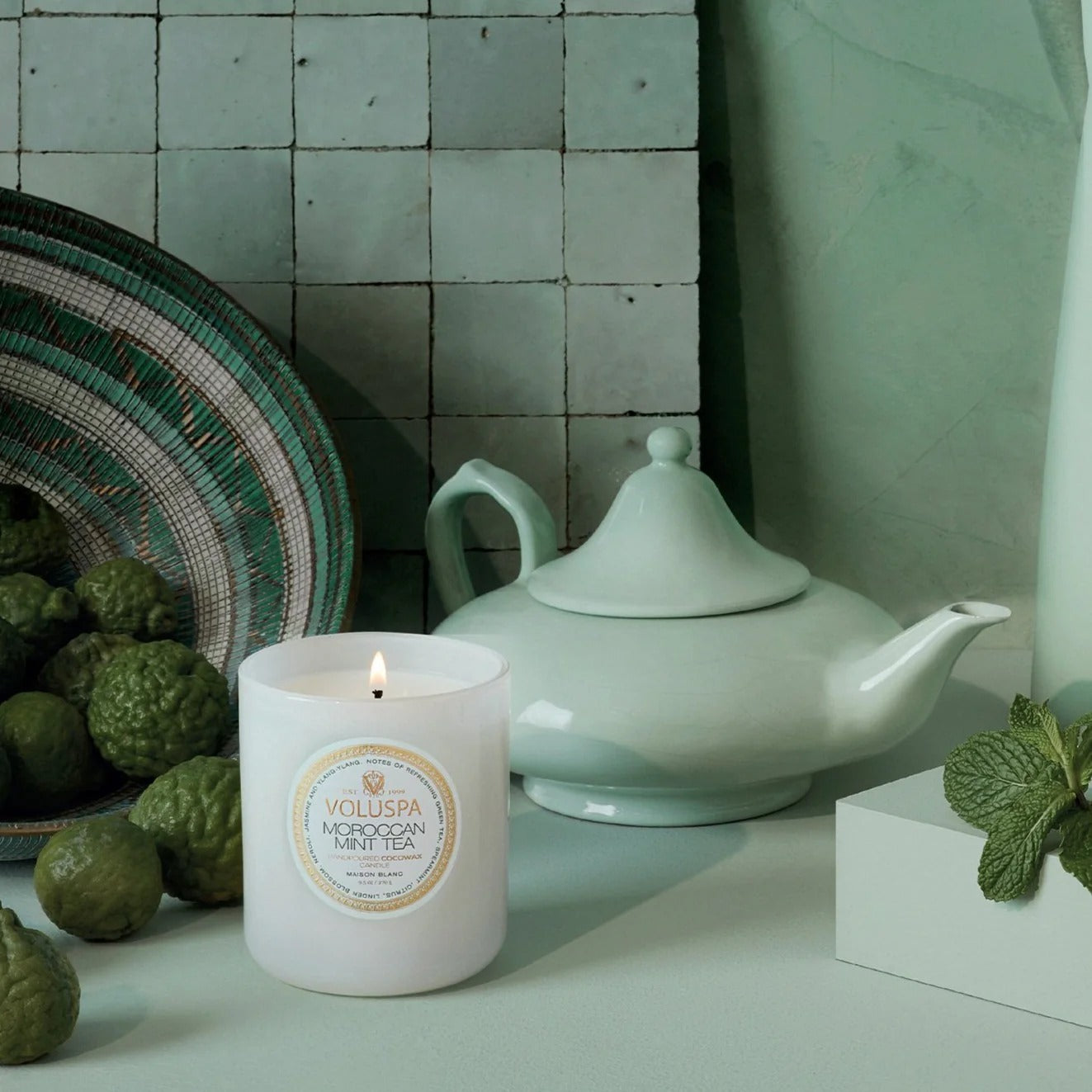 Moroccan Mint Tea Classic Boxed Candle | 270g