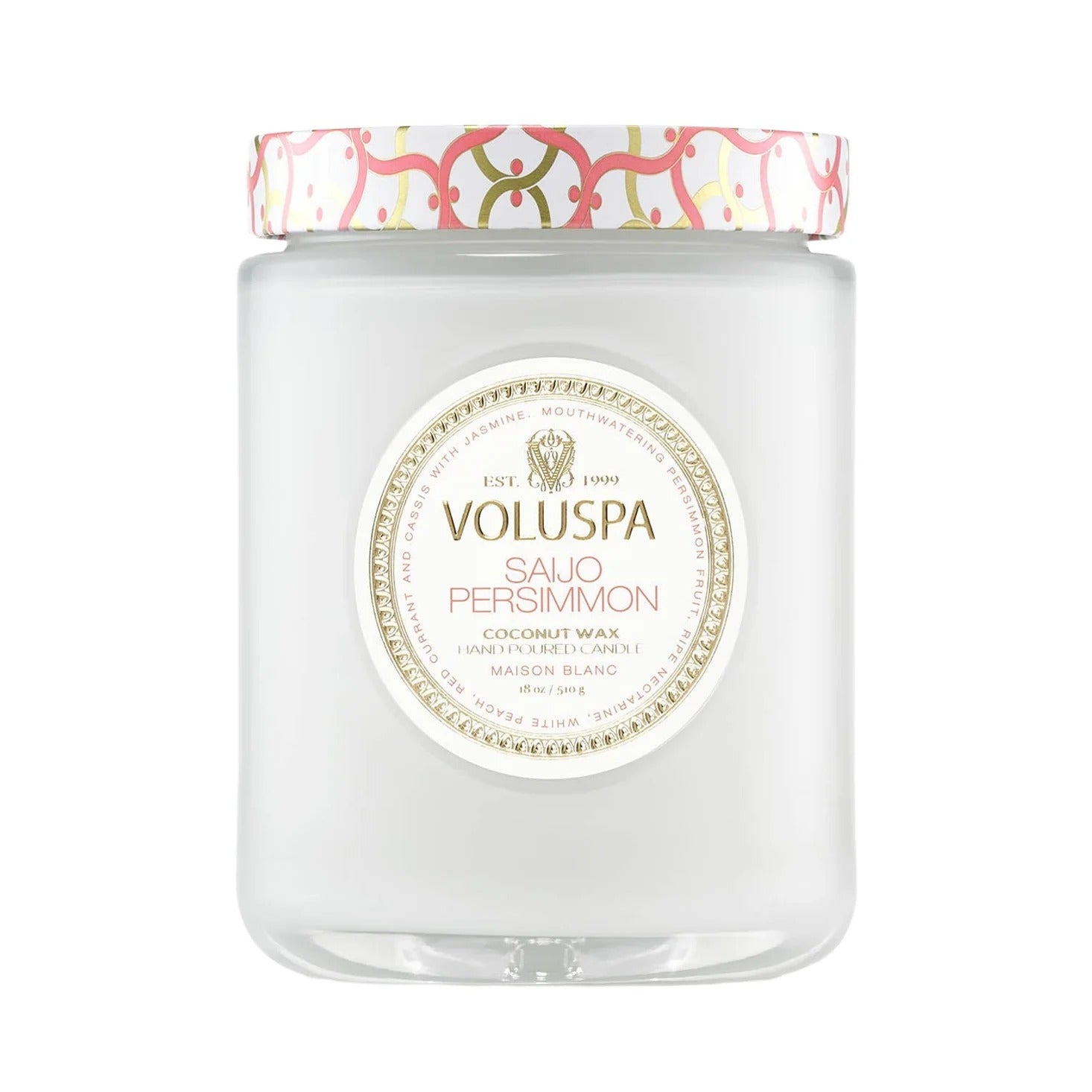 Saijo Persimmon 100hr Candle | 510g