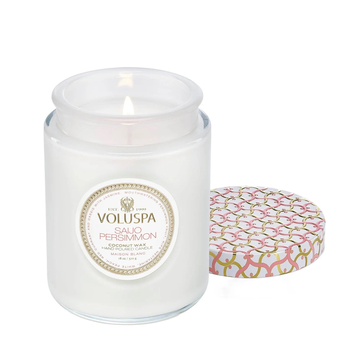 Saijo Persimmon 100hr Candle | 510g