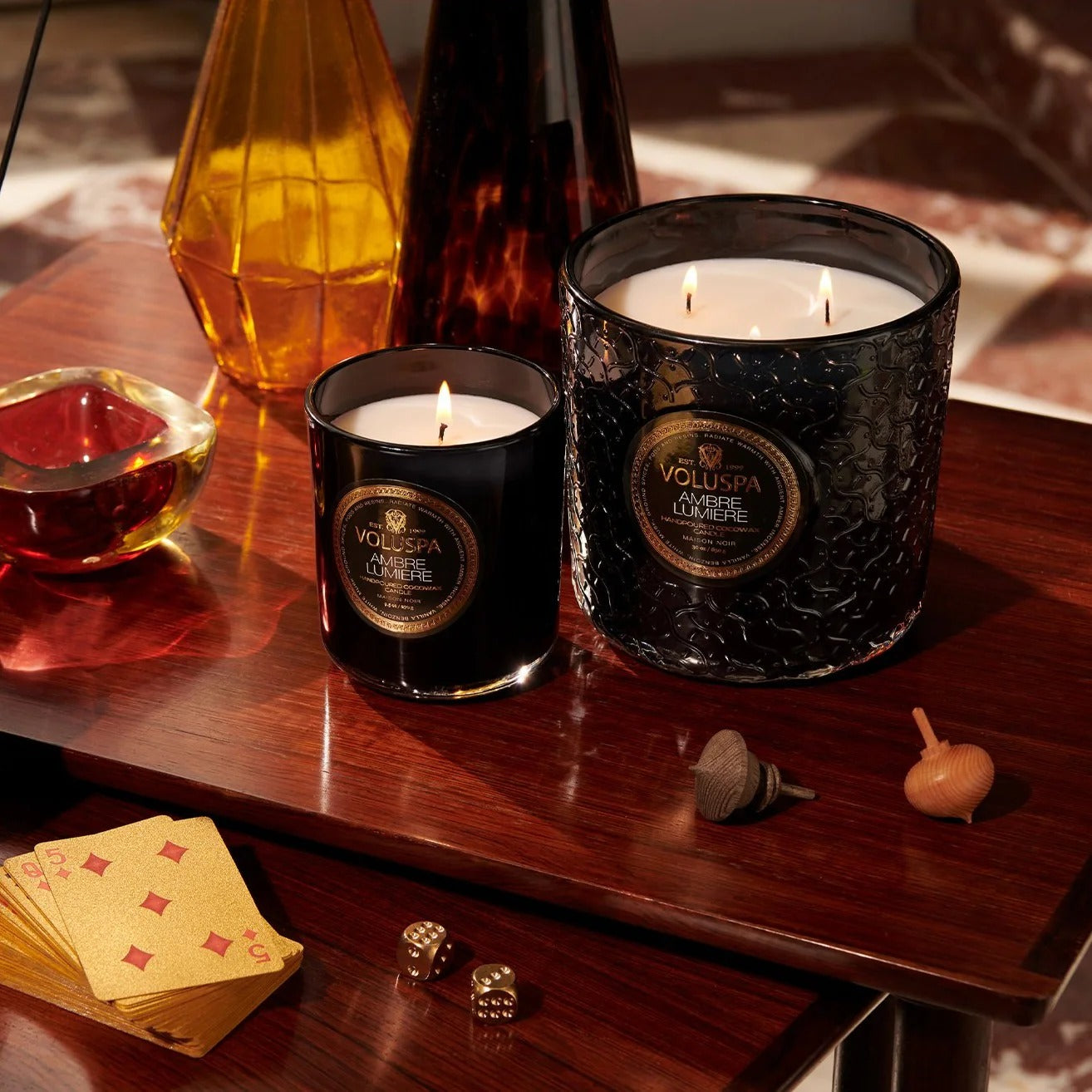 Ambre Lumiere Classic Boxed Candle | 270g