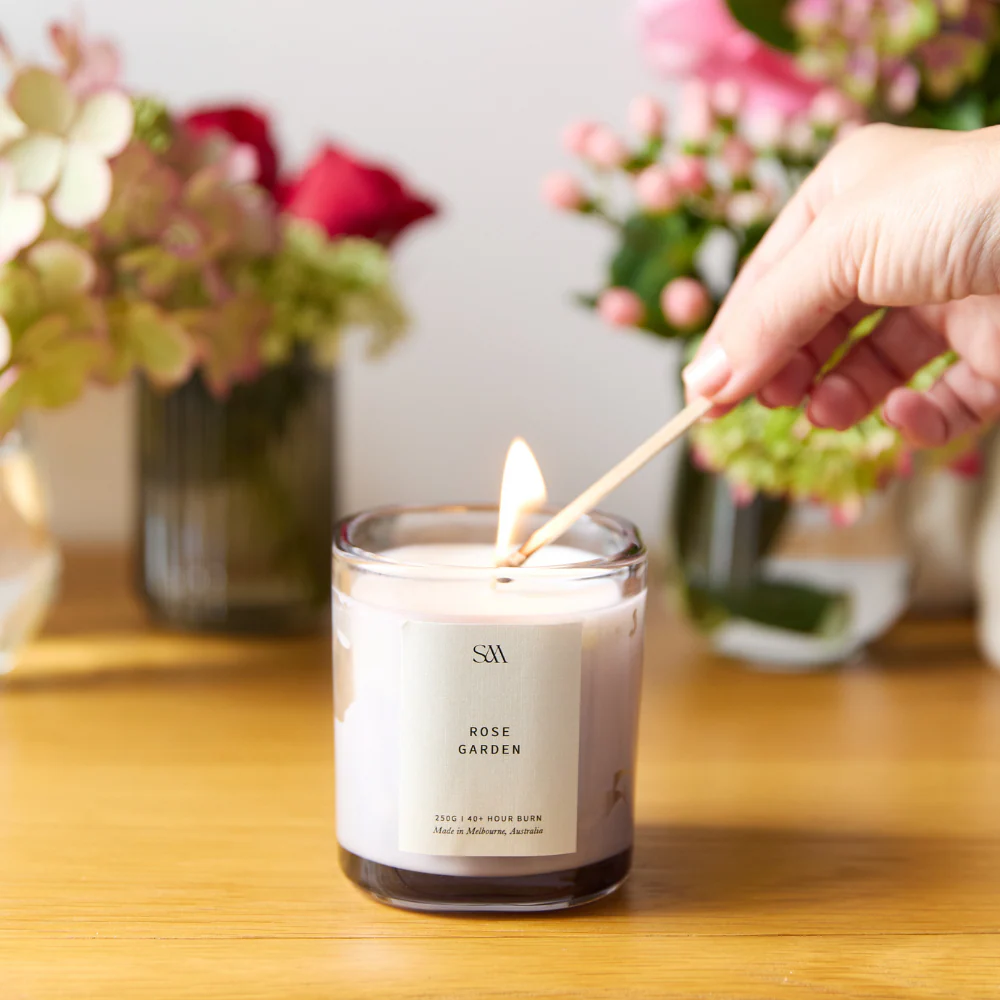 Rose Garden Signature Scented Candle | 250g