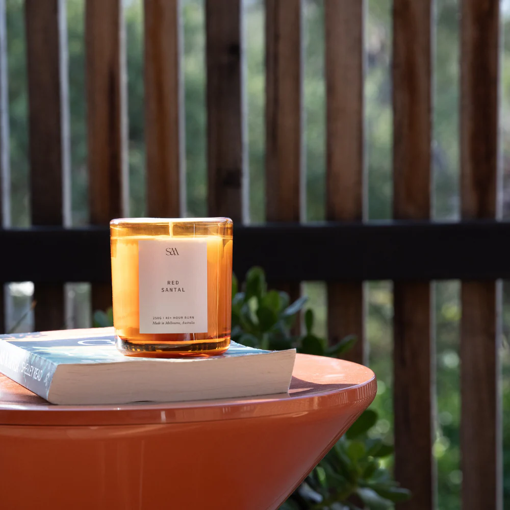 Red Santal Signature Scented Candle | 250g