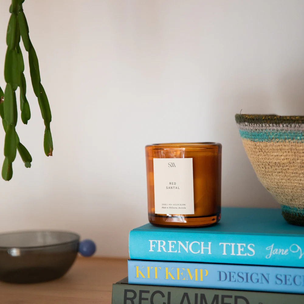 Red Santal Signature Scented Candle | 250g