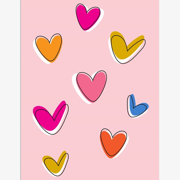 Hearts Notecard Set | 8pk