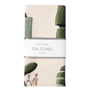 Laura Stoddart Top Topiary Tea Towel