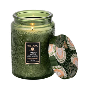 VOLUSPA Temple Moss 100hr Candle | 510g