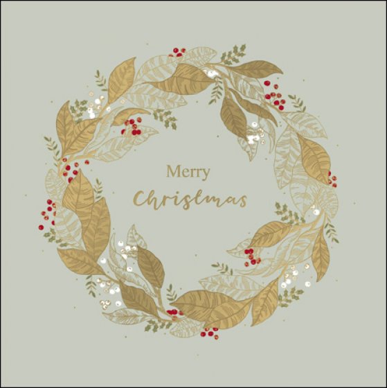Christmas Wreath Card Pack | 8pk