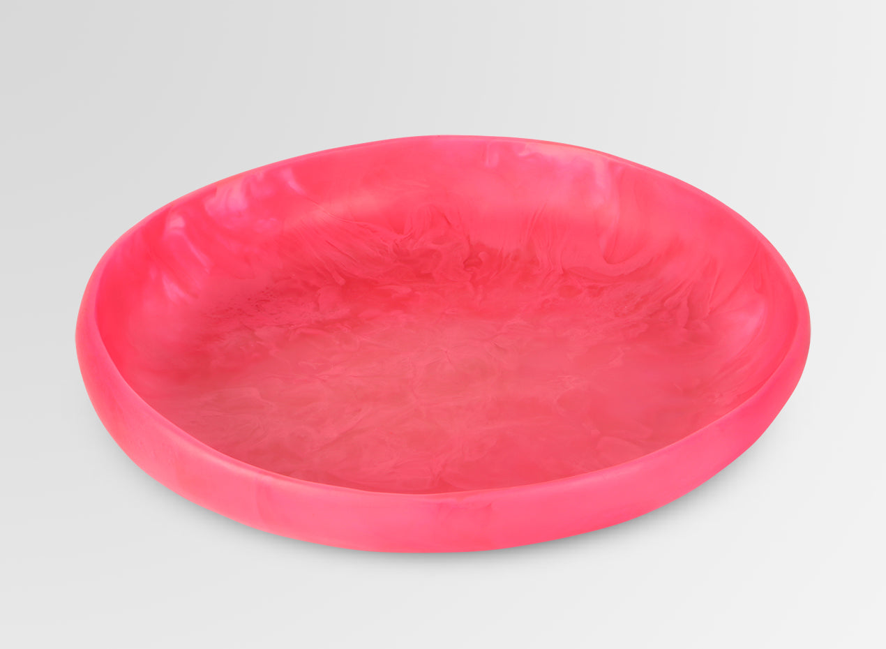 Large Resin Earth Bowl | Flamingo